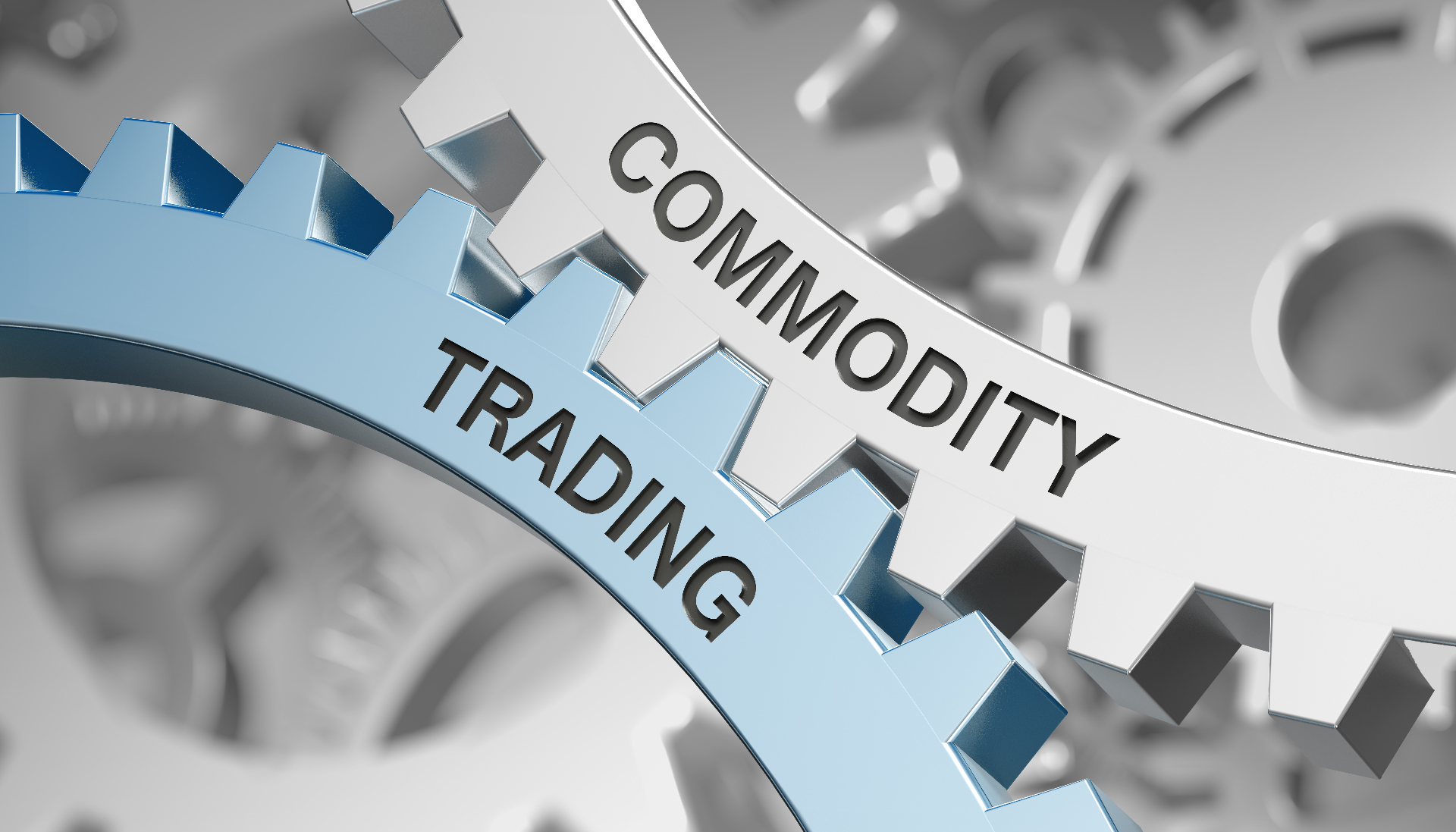 Trading desk with multiple analytical dashboards